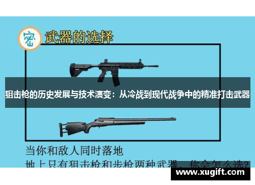狙击枪的历史发展与技术演变：从冷战到现代战争中的精准打击武器